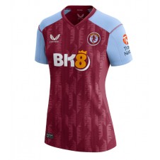 Aston Villa Hemmatröja Dam 2023-24 Korta ärmar